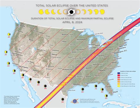 april 8 2024 total solar eclipse map
